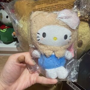 Sanrio Hello Kitty Plush - Blue, White, and Tan